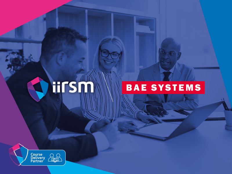 BAE Systems in Saudi Arabia strengthens safety culture as IIRSM Course Delivery Partner